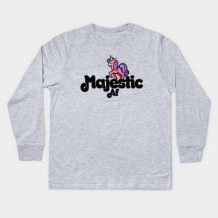 Majestic AF Kids Long Sleeve T-Shirt